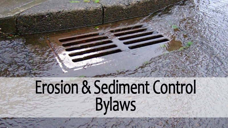 erosion and sediment control bylaws