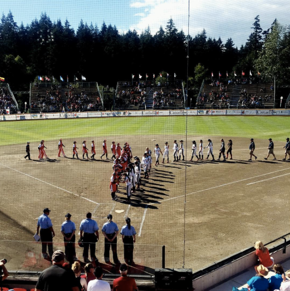 Team Canada Plays to a Bronze Medal in Women's Softball