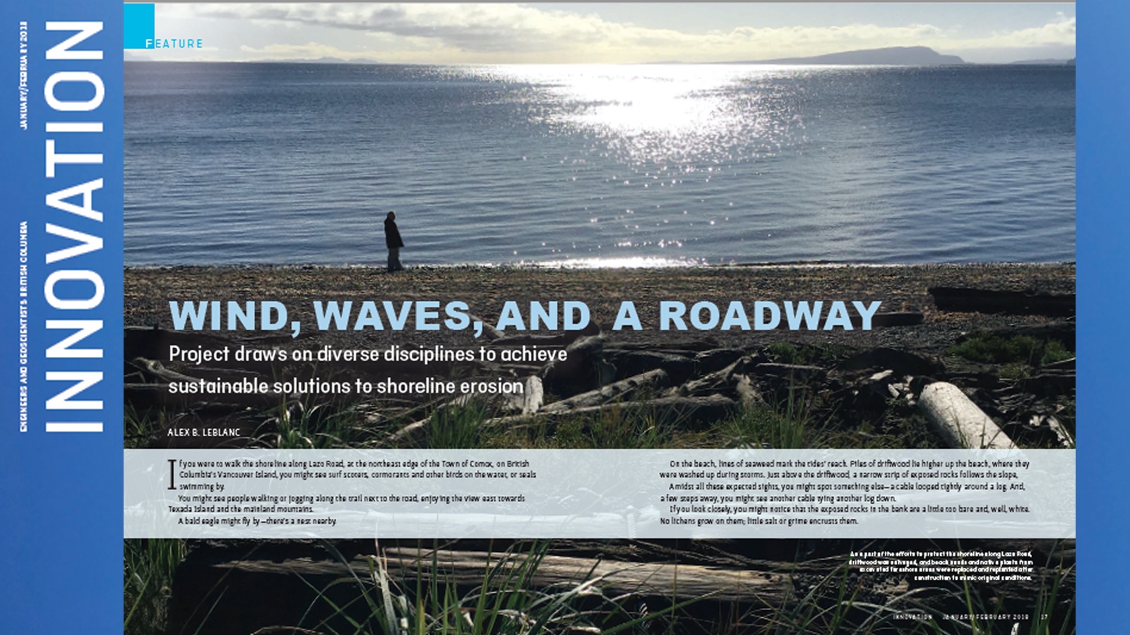 Wind, Waves, and a Roadway